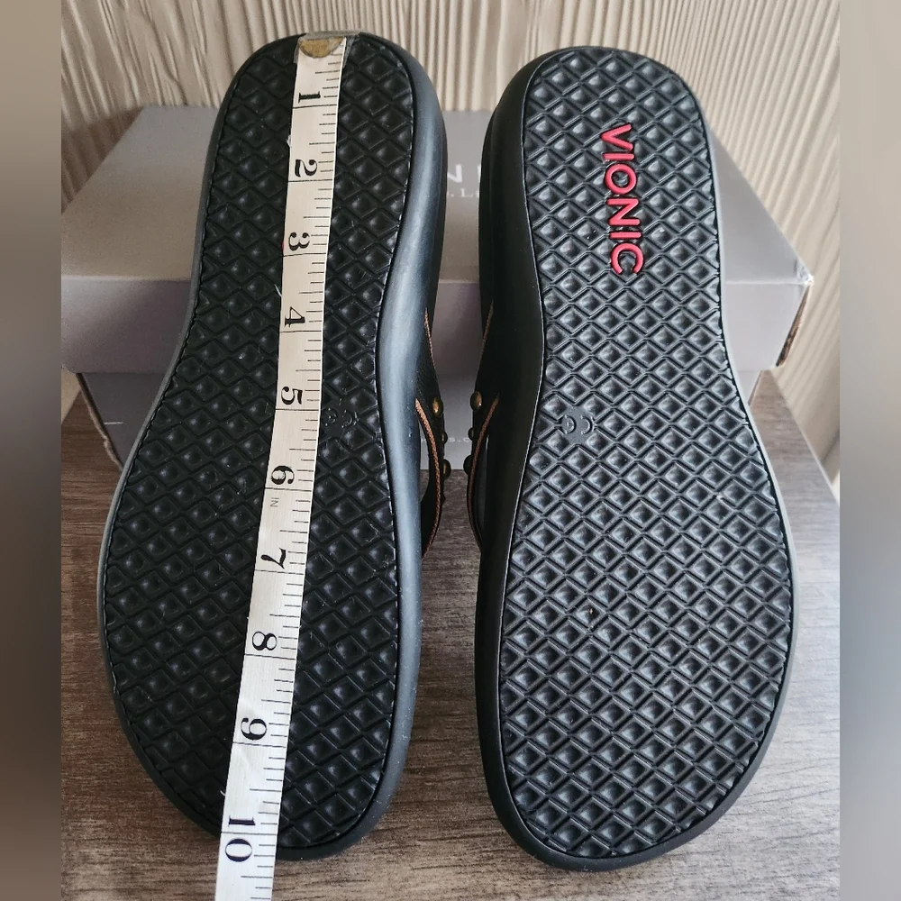 Vionic Vanessa Thong Sandals 9M - Picture 5 of 11